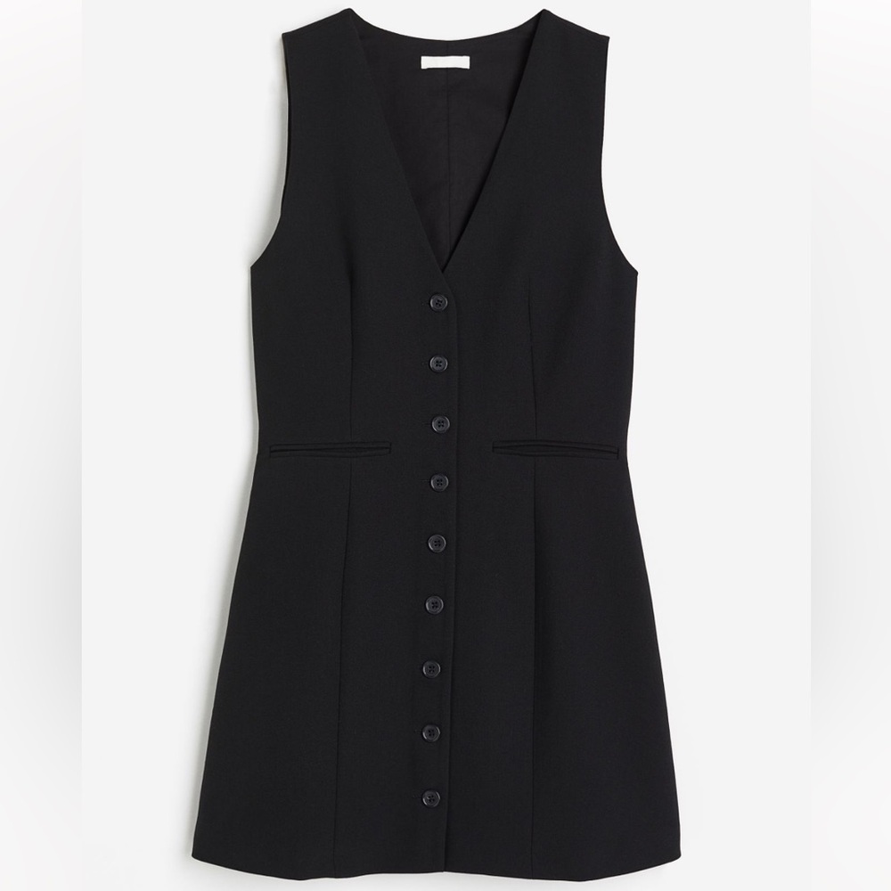 H&M Tailored button front dress
